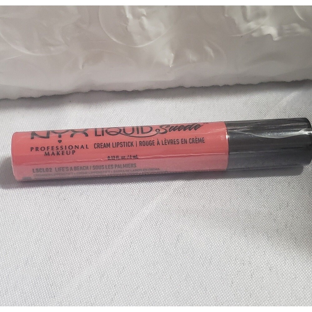 NEW NYX professional makeup liquid suede cream lipstick, LIFE'S A BEACH